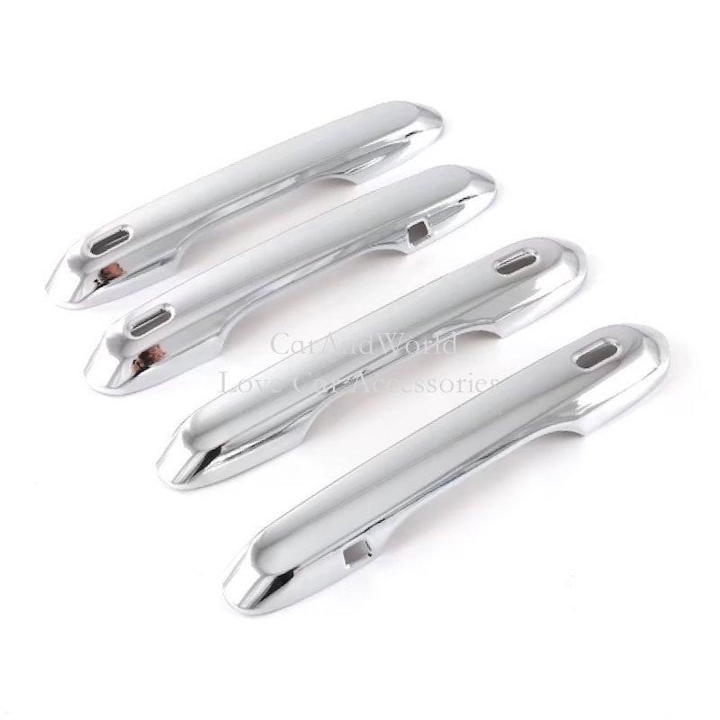 ABS Chrome Body Door Handle Bowl Frame Decoration Cover Trims Moulding Accessories For Lexus RX 350 350h 500h F Sport