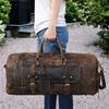 Mens&Womens Travel Bag, Full Grain Leather Duffel Bag, Personalisation Weekend Luggage Bag,Unique Christmas Gifts,Carry-on Bag