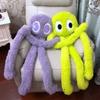 100cm Gigante Swag Ferry Verde Mostro Alieno Peluche Giocattoli Carini Peluche Braccia Lunghe Gambe Polpo Cuscino da Lancio Anime Kawaii Decorazione Stanza