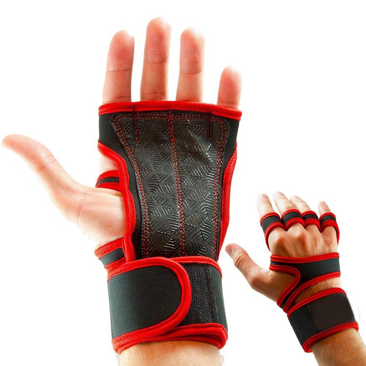 Premium Source Manufacturers Silicone Weight Lifting Cycling Gloves S красный