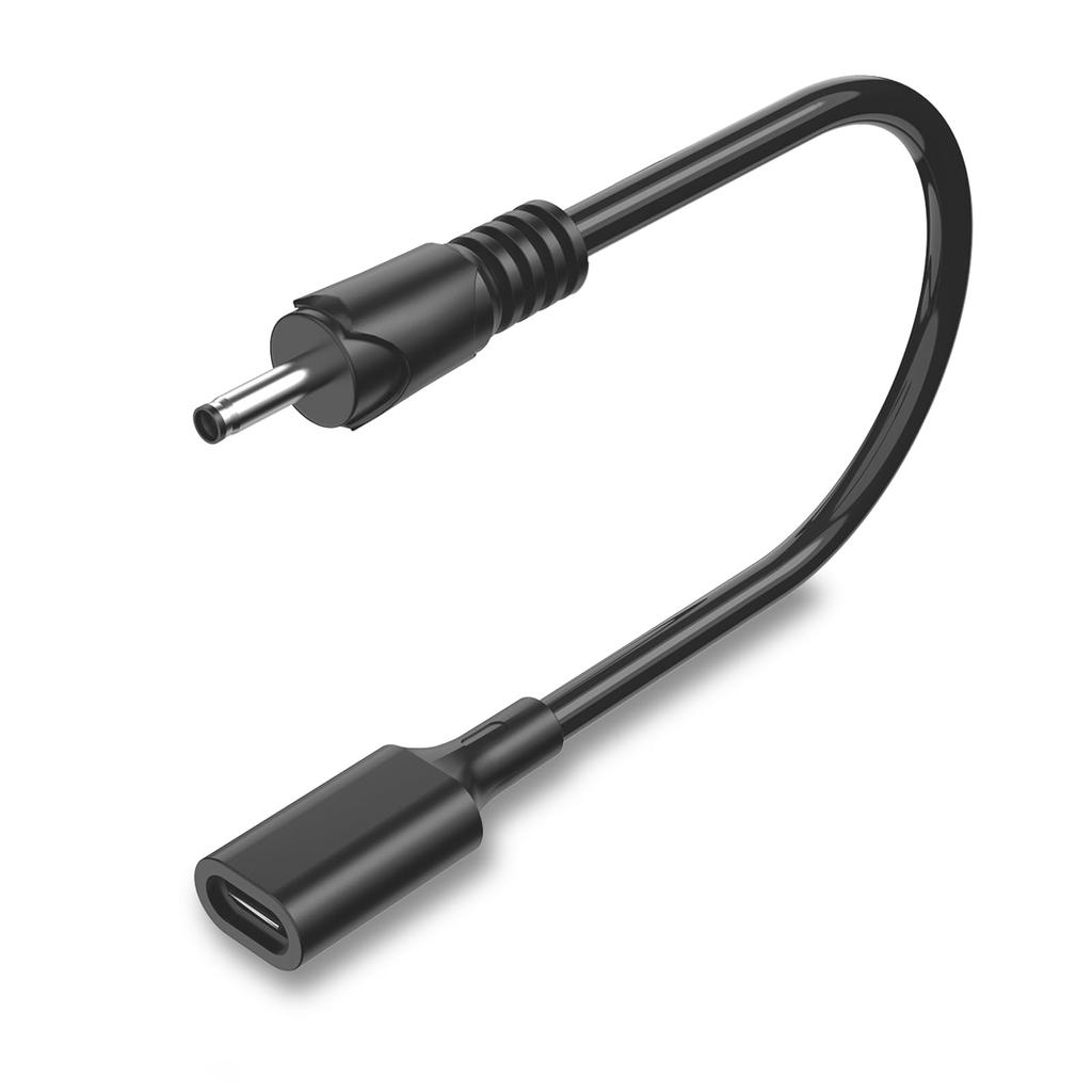 CYD USB C til DC x Power PD Lading 15W Rask til DC Konverter 30cm Flere og Slitasje Kompatibel med Trådløs Sikkerhet Solcelle LED Celle MP3 og Mer av
