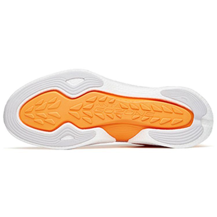 Anta Hydrogen Running Shoes Men Sneakers White Orange 112225541-3
