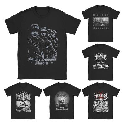 Tricou cu imprimeu grafic Marduk Metal Band pentru Bărbați Femei Bumbac Tricou Haine