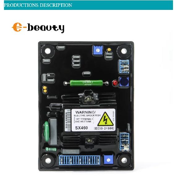 AVR SX460 Brushless Generator Automatic Voltage Regulator Stabilizer Engine Spare Parts