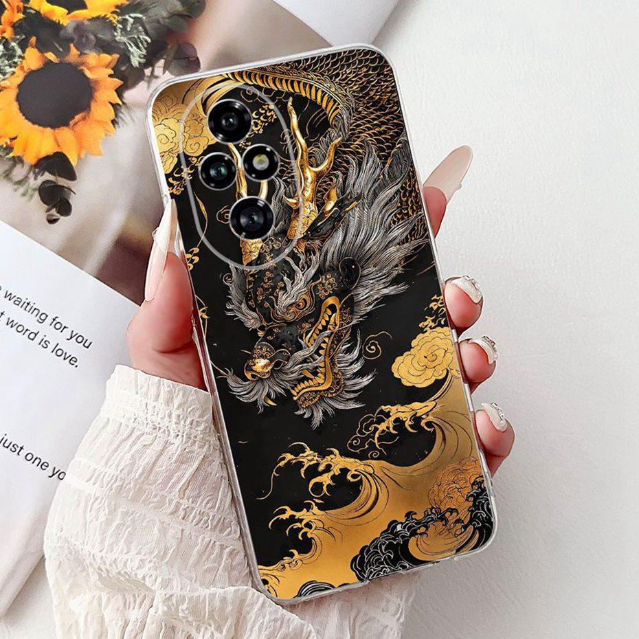 Fashion Painting Case For Honor 200 Pro Honor200 Soft Silicone TPU Phone Cases For Honor 200 200Pro Back Cover Bumpers
