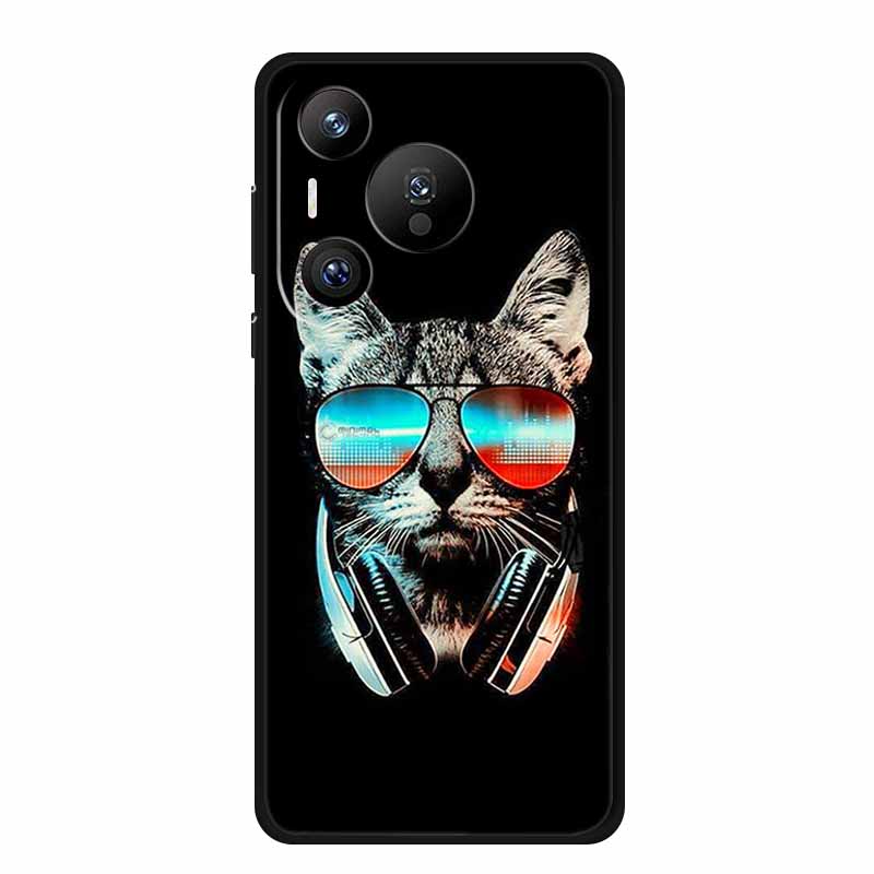 For Huawei Pura 70 Pro Case Luxury TPU Soft Silicone Phone Cover for Huawei Pura 70 Pro+ Pura70 Protective Shockproof New Fundas