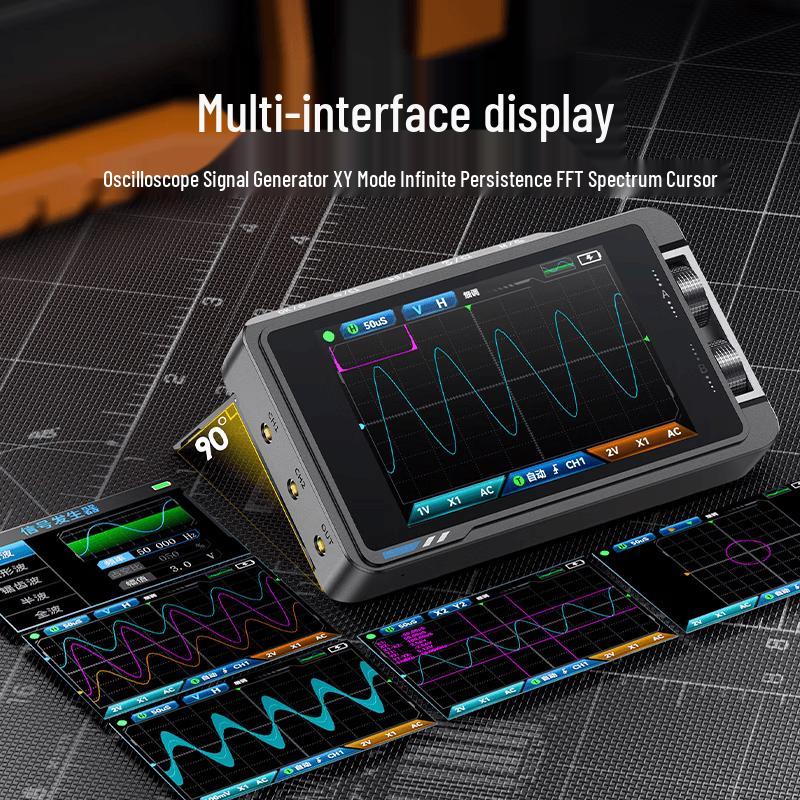 FNIRSI DS215H Dual-Channel Oscilloscope & Signal Generator (NC Version)
