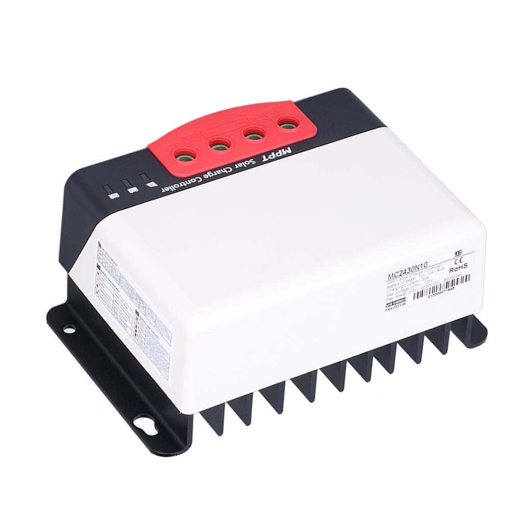 MPPT Solar Charge Controller 12V/24V Automatic Recognition 30A IP32 Waterproof for RV Home Power Sta