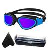 High-Definition Waterproof Anti-Fog Swimming Goggles - Unisex Casual & Professional Style