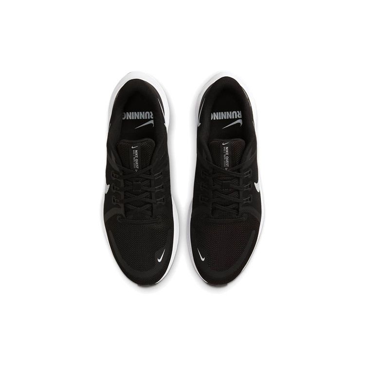 Nike Quest 4 Zapatillas para Hombre Blanco Negro Gris Humo Oscuro DA1105-006