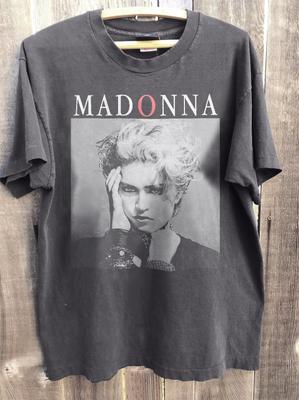 HOT! Madonna Retro T-Shirt, I'm Madonna Unisex Charcoal T-shirt Size S-5XL