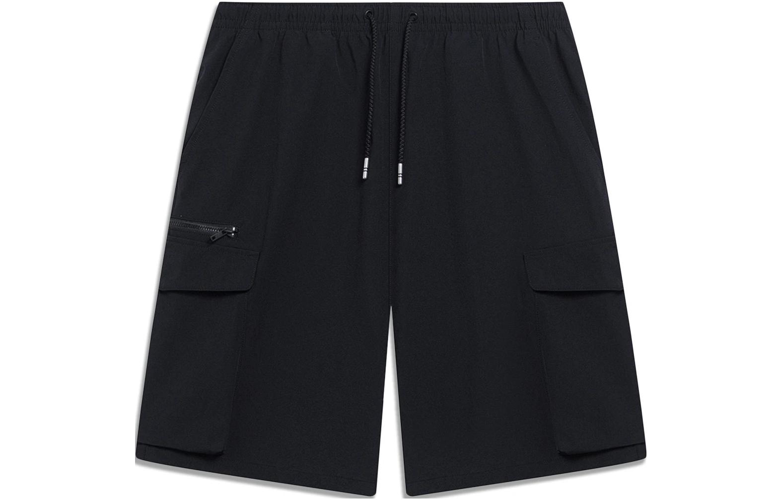 Li Ning Sports Trendy Collection Cargo Shorts Men s Black AKST071-2 XL