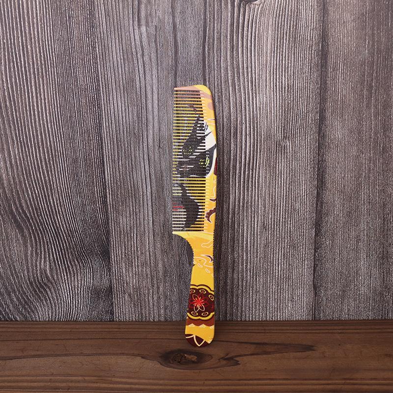 1 piece of Chinese cultural printing design comb anti-static hairstyle comb and hair styling printing comb