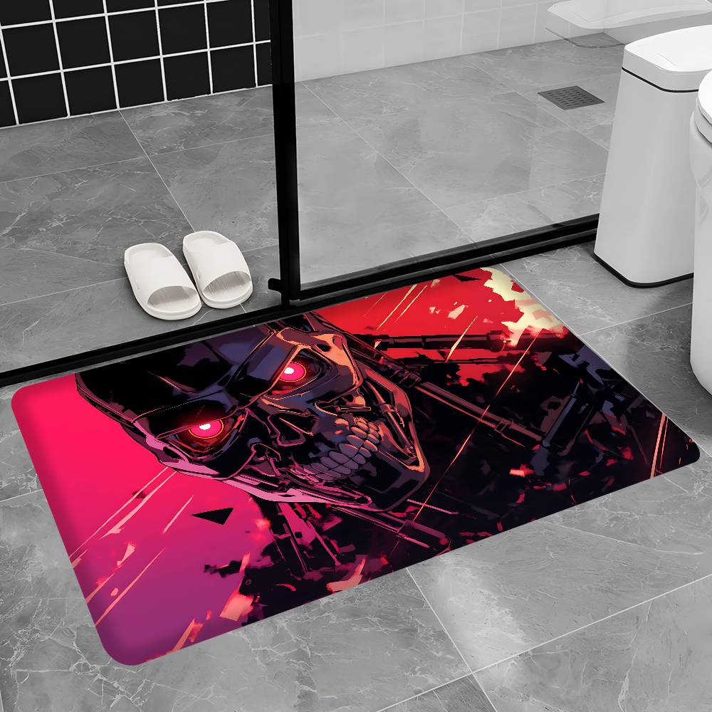 Sci Fi Movie The Terminator Kitchen Mat Cheaper Anti-slip Modern Living Room Balcony Printed Modern Home Decor