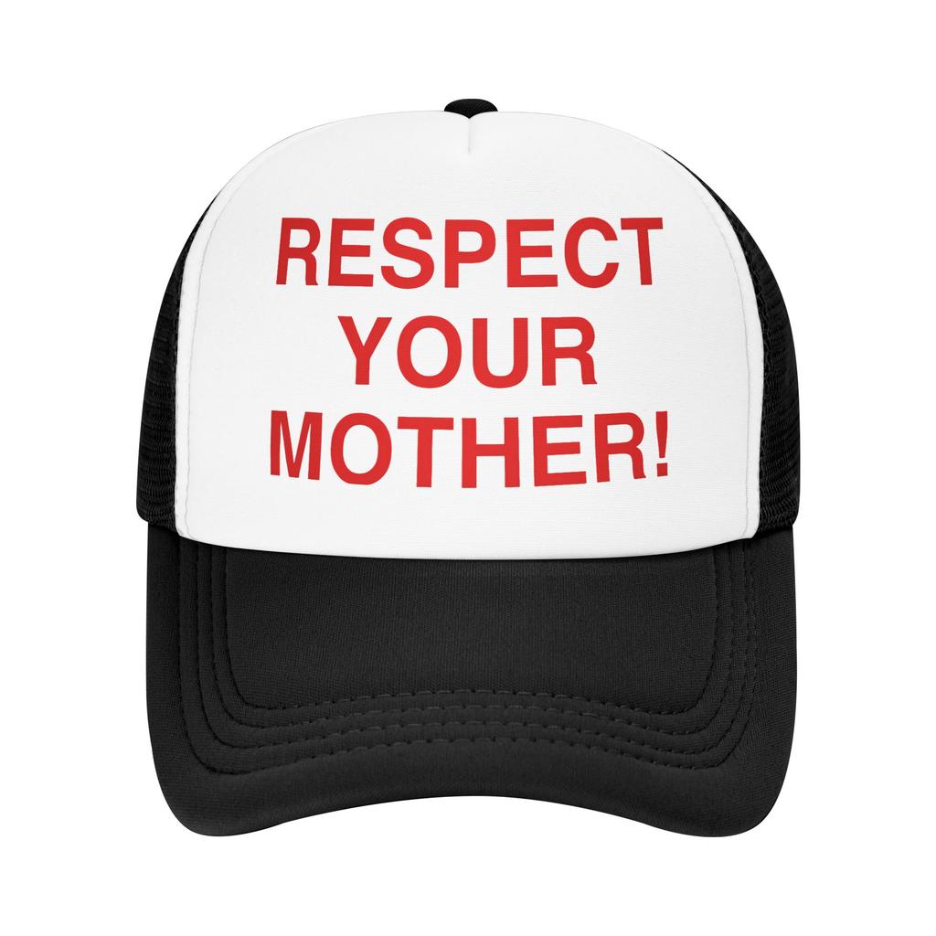 Respektiere deine Mutter Baby Harrys Styles Zusammen Zusammen Tour Netz-Sonnenhüte Wandern Angeln Snapback-Kappe Damen Unisex Hüte