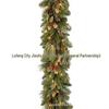 Festive Red Berry Christmas Vine - 180cm/2.7m Decorative Door Ornament