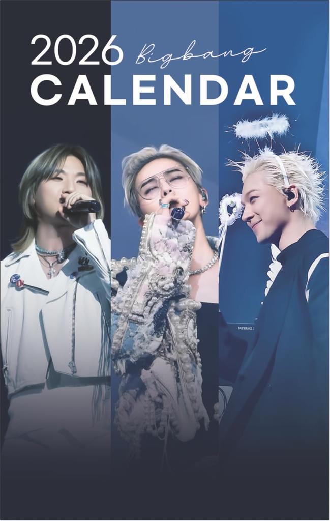 Merchandise Big Bang 2026 Grand Calendrier Mural BD (BIG BANG)