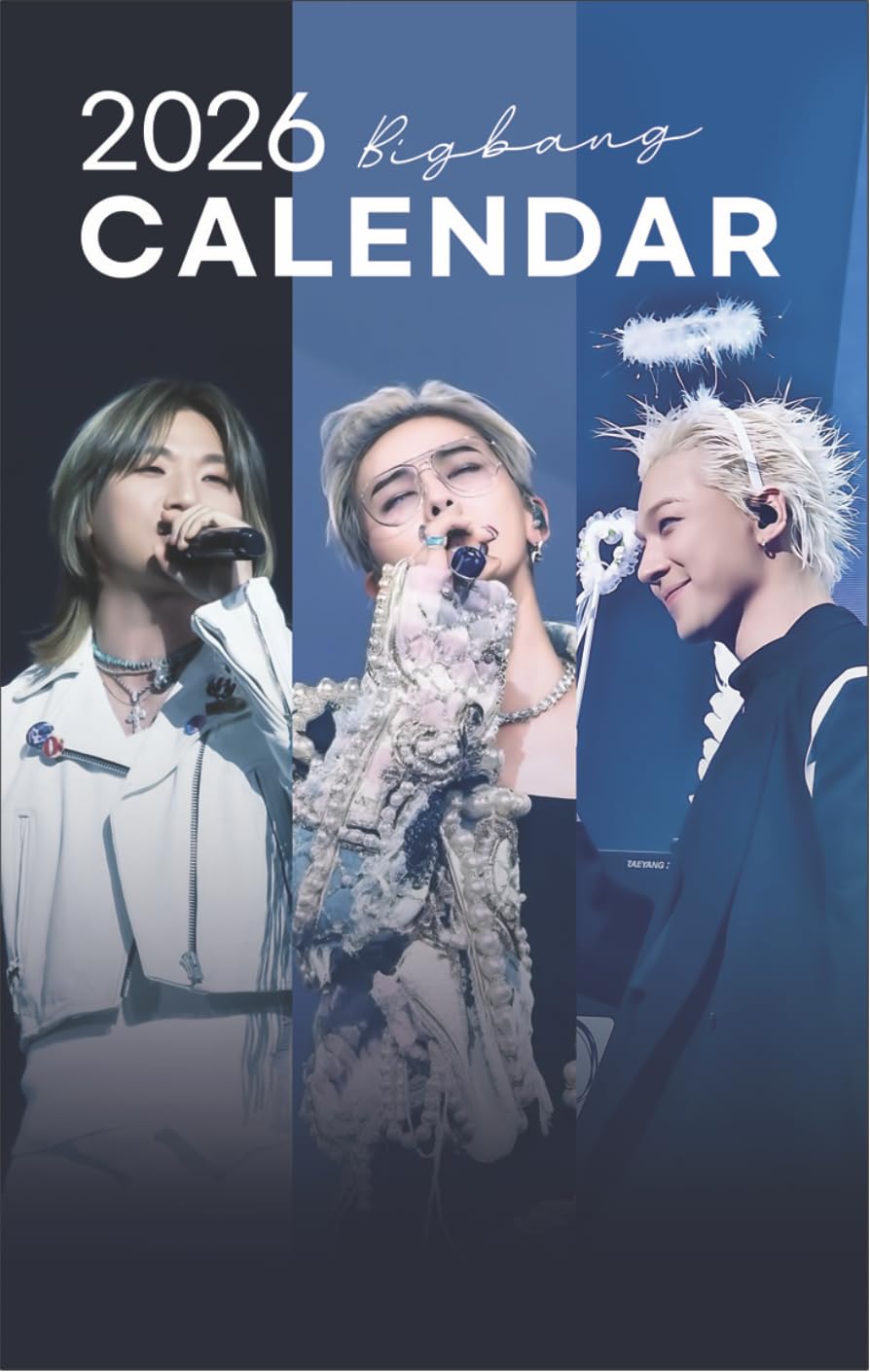 

Big Bang Merchandise 2026 Large Wall Calendar BD (BIGBANG)