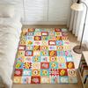 Cute cartoon animal graffiti funny Home Bedside Rug Kitchen Bath Floor Mat Hallway Balcony Carpet Entrance Doormat hogar Decor
