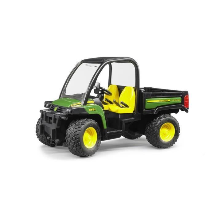 All-terrain Vehicle - Bruder - John Deere Gator Xuv 855d - Green - 3 Years and Over