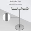 Versatilitys Aluminum Headphone Stands for Gaming Desk Detachable Double Mounts and NonSlip Base for Secure Placement