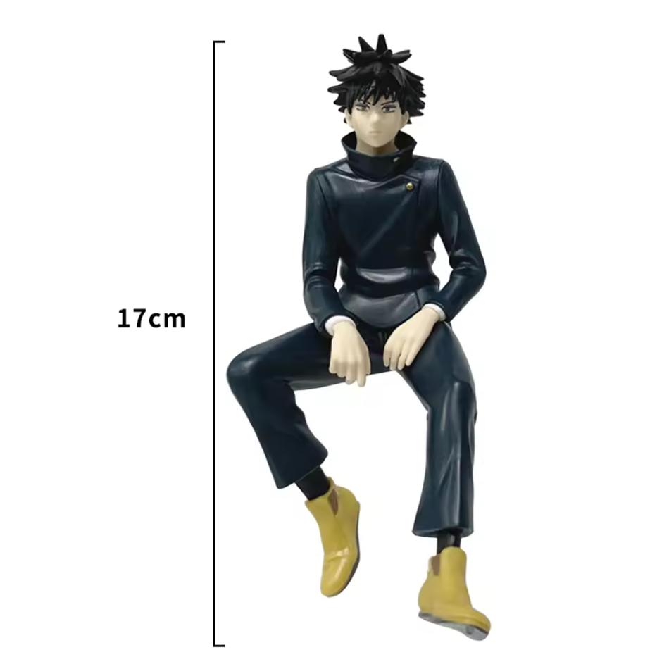 In Stock New Arrival Jujutsu Kaisen Figurines Satoru Gojo Suguru Geto Sitting Pose PVC Collectible Models Perfect Gifts for Boys