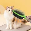 Comfortable Handle Double-sided Combs for Dogs Hair Knot Opening Stainless Steel Cleaning Massage Tools Dog Brush Pet Supplies
