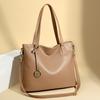Fashionable and Retro Large-capacity Tote Bag, Mom's Bag, High-end Commuter Single-shoulder Crossbody Bag