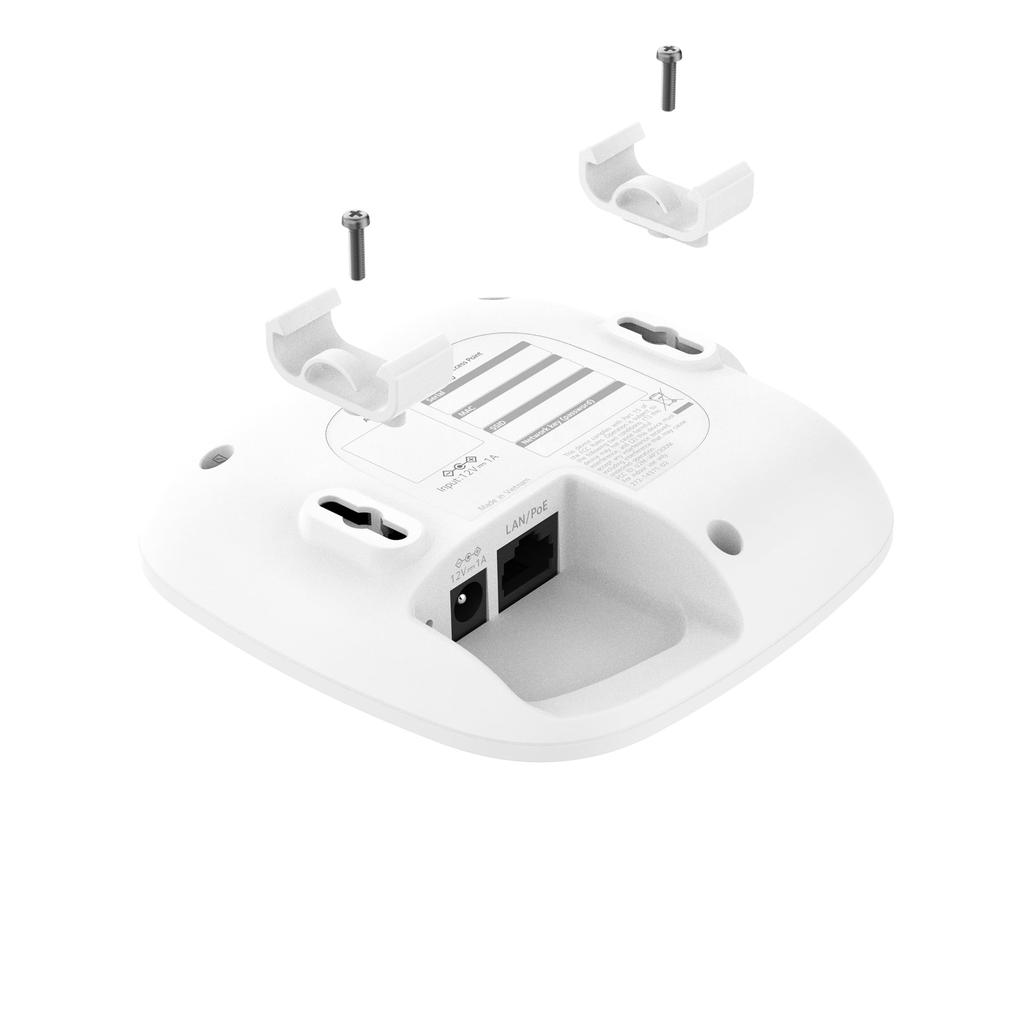 NETGEAR WiFi6 Wireless LAN Corporate Dual Band Access Point PoE Power Reception 11ax (1201Mbps+574Mbps) WAX210-100APS (WAX210-100APS)