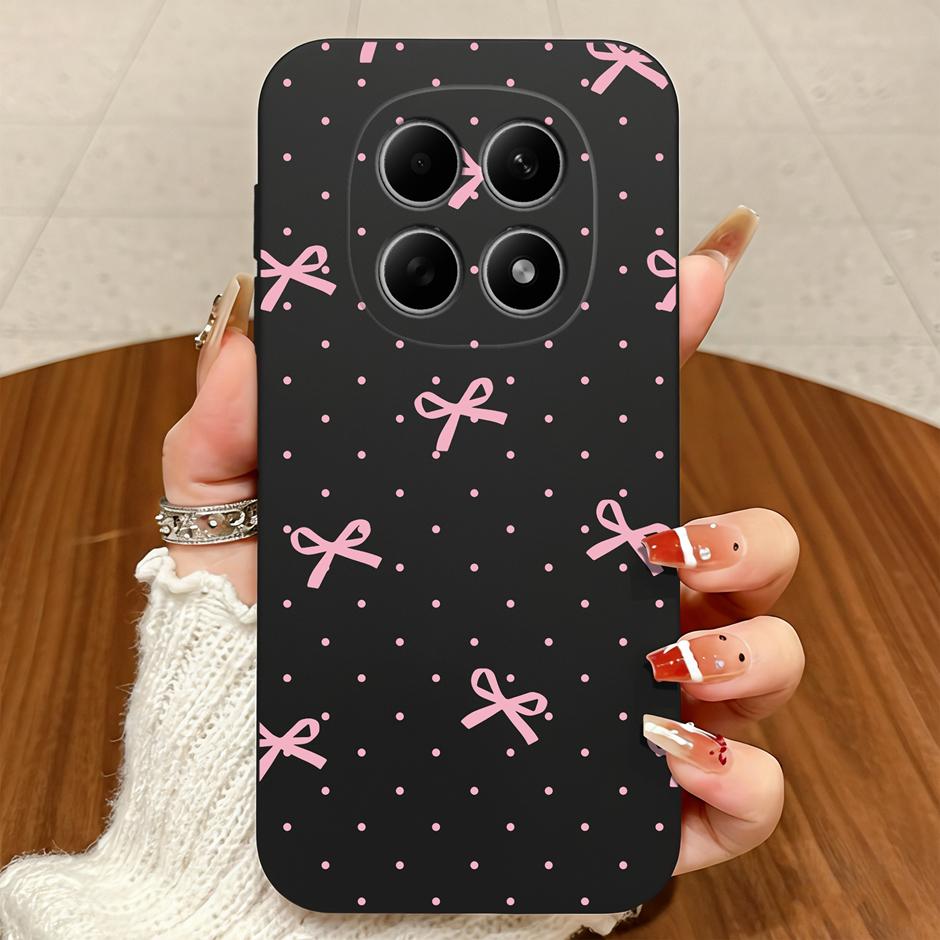 For Redmi Note15 15Pro 15Pro+ Case Love Heart Star Dustproof Anti-Fingerprint Matte Soft Bumper For Redmi Note 15 Pro Plus Funda