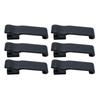 6pcs Radio Belt Clip Replacement Heavy Duty Plastic for GP88 GP88S GP2000 GP300 LTS2000 GTX800