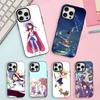 Little Witch A-Academia Frosted Silicone For Phone Case For Iphone 11,12,13,14,15,16,17 Pro Max X Wireless Magnetic Bumper Cover