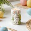Cartoon Rabbit Candle Mold Non-Stick Gypsum Mold Cute Easter Candle Mold  Easter Decoration