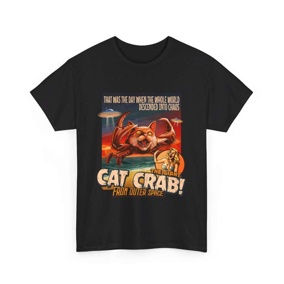 

The Giant Cat Crab Shirt - Fan T-Shirt Kraken - Funny Shirt - Pop Culture 4XL