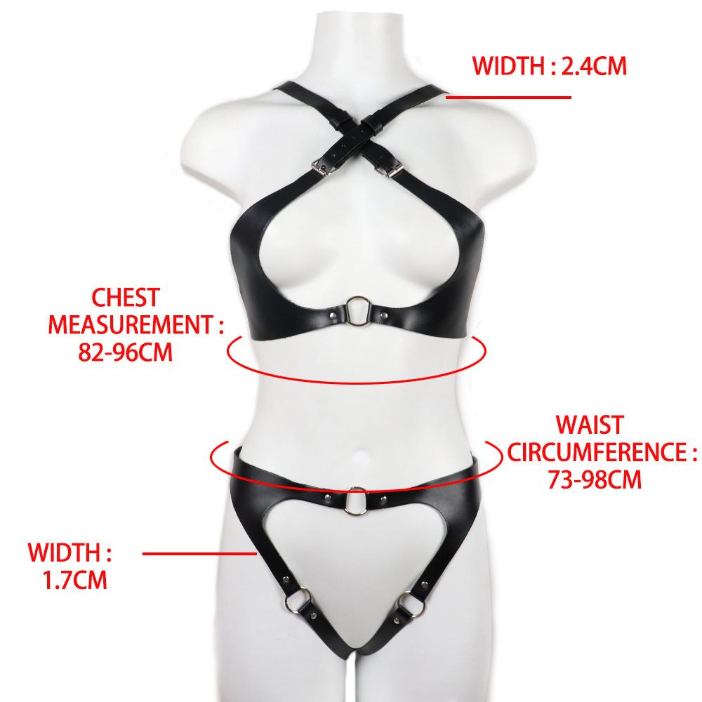 Women Sexy Body Harness Belt Bdsm Bondage Lingerie Garter Belt Leather Leg Harness Punk Gothic Fetish Clothing SKINYANG MY822