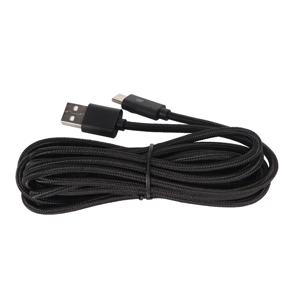 For Xbox Series Charging Cable Nylon Braiding Fast Charging USB Type C Charger Cord with LED Indicator for PS5 9.8ft
