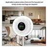 Advanced 2 In 1 Carbon Monoxide Smokes Detectors Featuring Real Time Display & High Accuracy Sensors for Household