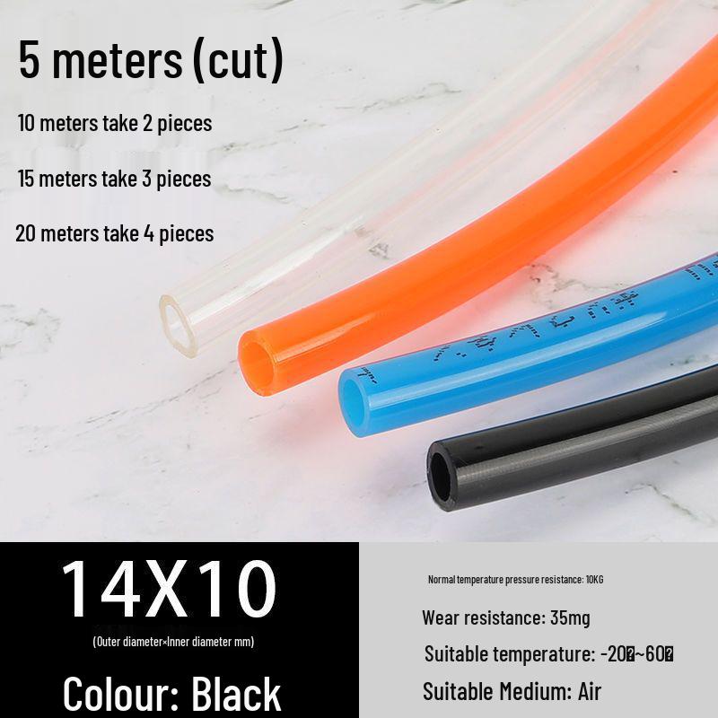 High-Pressure 8MM PU Pneumatic Air Hose for Air Compressors