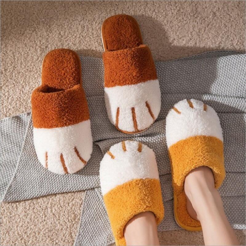 Cat thermal slippers, indoor slippers, office slippers Pink 36-37 (225-235)