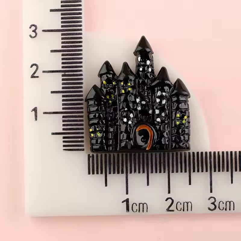 Artificial Style Angel Theme Flat Back Resin Cabochon for Halloween Holiday Slime Decoration Craft Supply