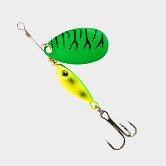 5Pcs 7.5CM/9G Fishing Lure with Metal Spinner Blade Hook Rotating Sequin Spoon Spinnerbait Bionic Bait Bass Pike Walleye Fishing Accessories