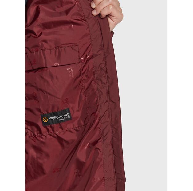 Пуховик Jack Wolfskin North York 1206381 бордовый Regular Fit