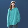Frühling Herbst Paar Langarm T-Shirt Damen Basic T-Shirt Oversize T-Shirt Mann Lässig O-Ausschnitt Damen T-Shirt