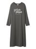 Rayon Logo Dress PWCO255322DGRYF