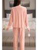Golden Velvet Couple Pajamas: Autumn/Winter Cardigan Set, Stylish and Thin for Men and Women