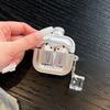 Spoof Silver Claws for AirPods 1 Protective Case Apple AirPods Pro1 Earphone Case 1/1 Generation Female