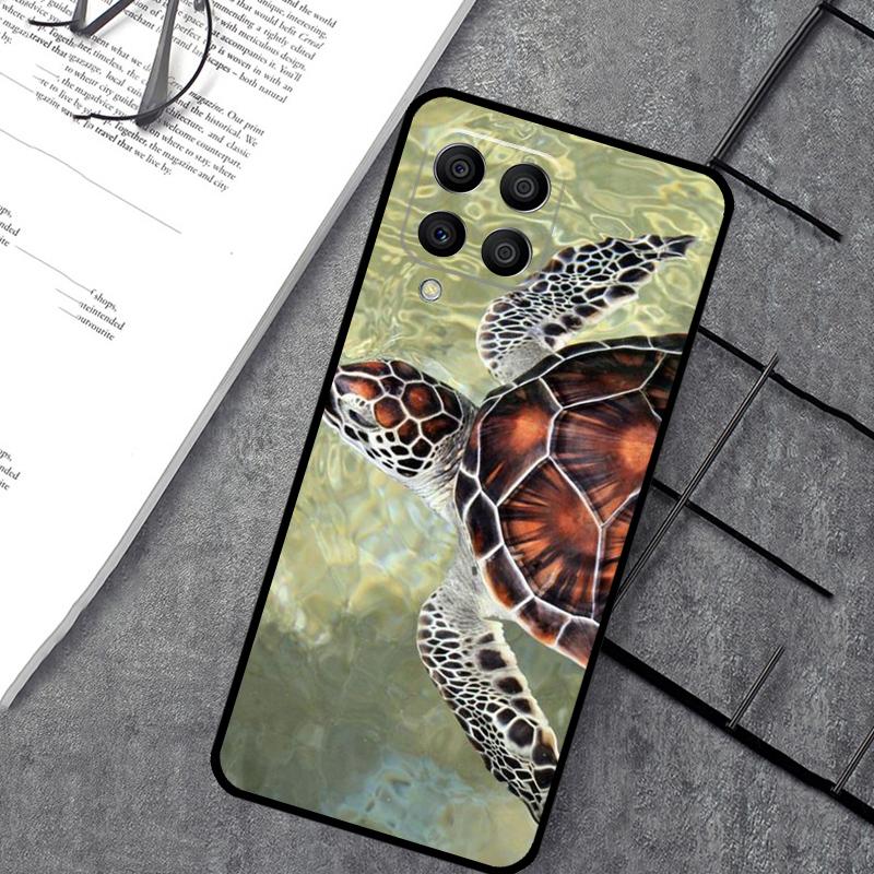 

warming green turtles Case For Samsung Galaxy M54 M32 M52 M15 M11 M12 M13 M14 M06 M16 M36 M56 M31 M53 M35 M55 M34 Samsung M11