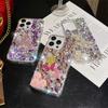Applicable Iphone17Promax Mobile Phone Case Apple 15 Butterfly 14 Pearl 13 Rhinestone Rose Luxury Hard Case