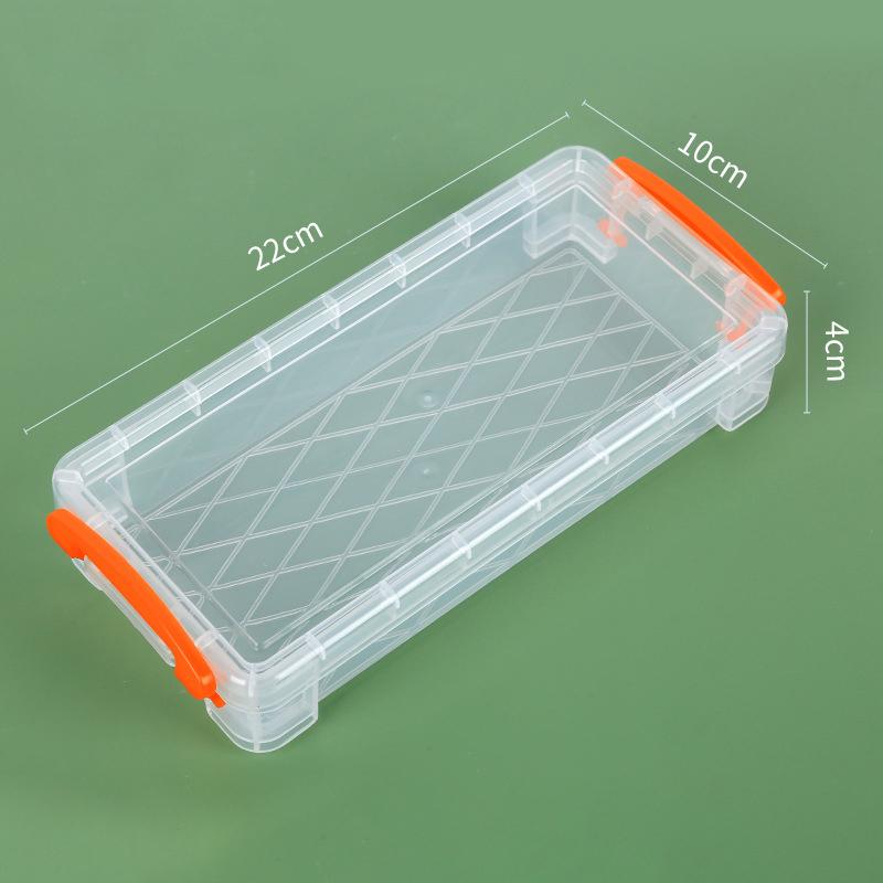 Kawaii Průhledný Penál Multifunkční Dětský Penál Kancelářský Školní Velkokapacitní Úložný Organizér