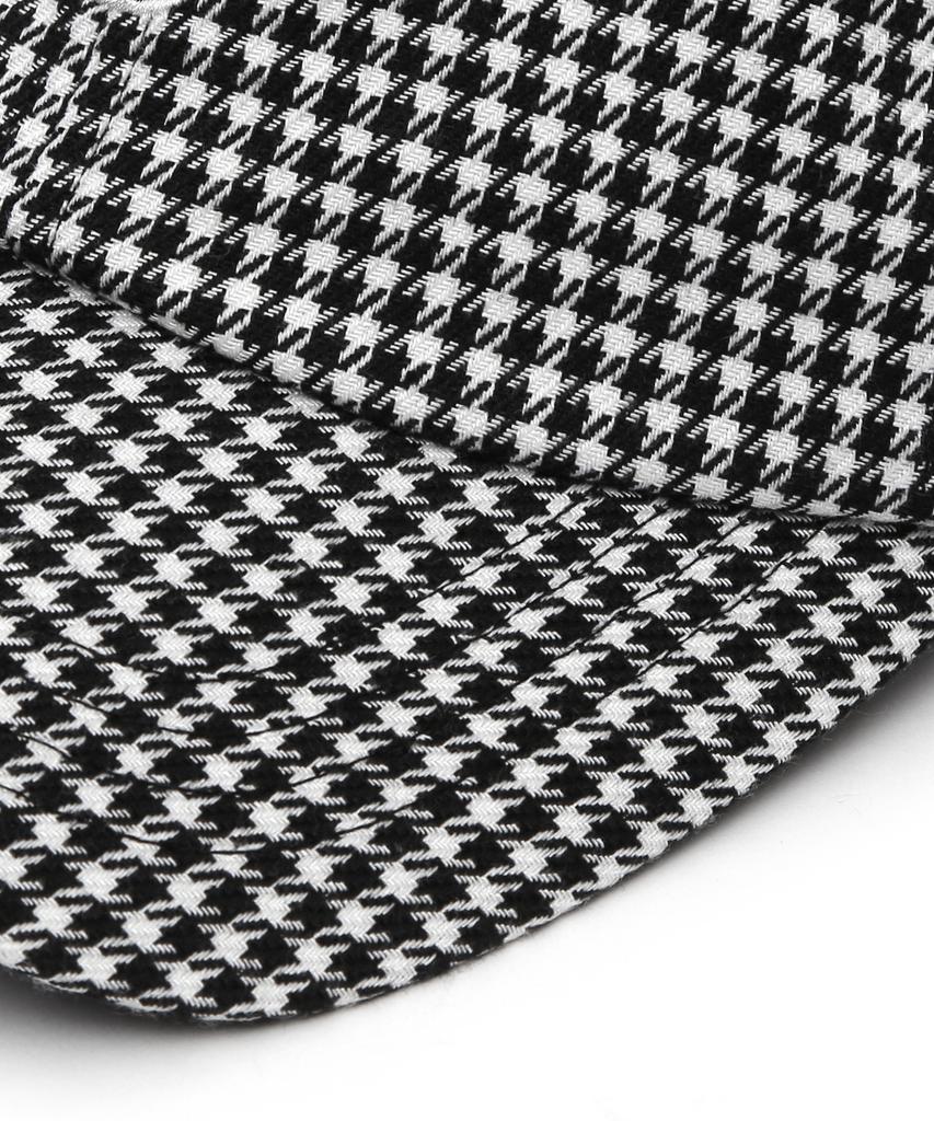 Eondeokeonteulol Houndstooth Check Logo Ball Cap Union Udc / Authentic B B / Mono Hound